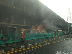 Korban Luka Ringan Kebakaran Pasar Senen Jadi 7 Orang