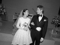Gaun Pengantin Kim Tae Hee Saat Menikah dengan Rain