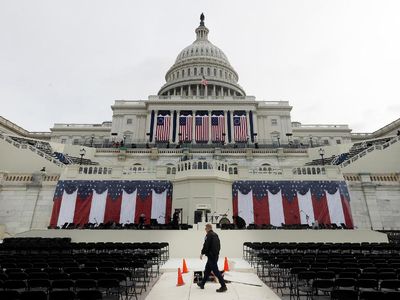 Ini Persiapan Gedung Capitol Jelang Pelantikan Trump