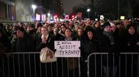 Ribuan Orang di New York Berdemo Jelang Pelantikan Trump