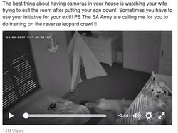 Ibu Mengendap-endap agar Bayi Tak Terbangun Jadi Viral