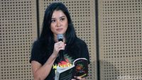 Mengaku Kesulitan, Ini Ekspresi Marcella Zalianty saat Bacakan Puisi