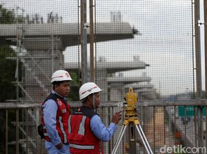 Serap Rp 3,3 T, Pembangunan LRT Jabodebek Capai 15%