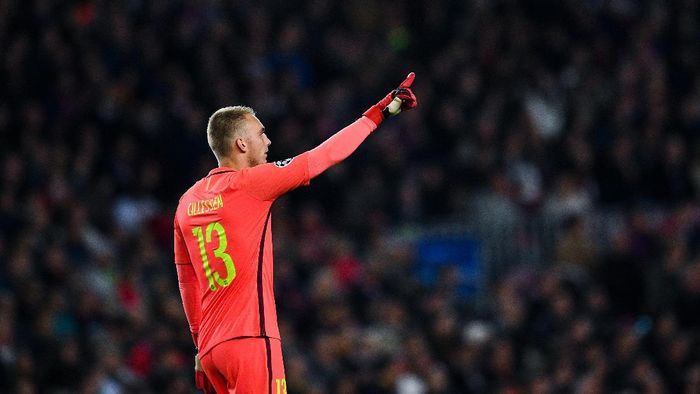 Kiper Jasper Cillessen sudah berbicara dengan pelatih Ernesto Valverde terkait masa depannya di Barcelona. (Foto: David Ramos/Getty Images) Kiper Jasper Cillessen sudah berbicara dengan pelatih Ernesto Valverde terkait masa depannya di Barcelona. (Foto: David Ramos/Getty Images)