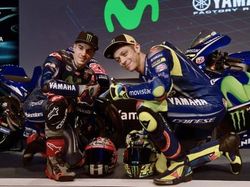 Di Jakarta, Yamaha Kenalkan Motor Hitam Rossi dan Vinales?