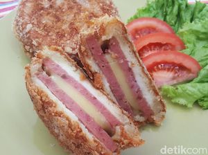 Resep Burger: Fried Cheese Burger
