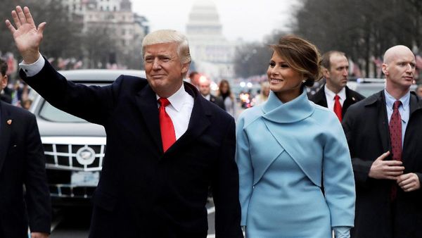 Parade Donald Trump ke Gedung Putih