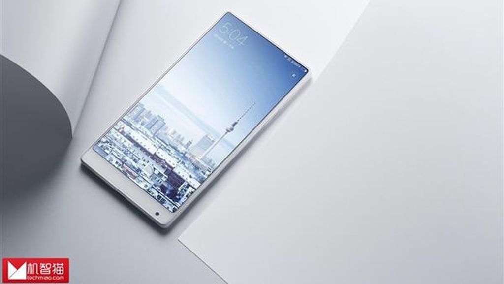 Membuka Kotak Xiaomi Mi Mix Pearl White Membuka Kotak Xiaomi Mi Mix Pearl White
