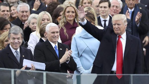 Foto-foto Pelantikan Donald Trump