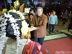 SBY dan Keluarga Hadiri Perayaan Natal Demokrat