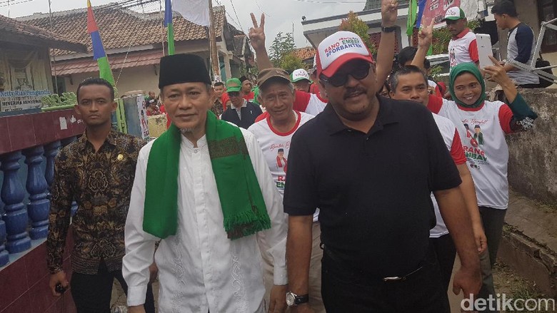 Cagub Rano  Karno  Pemimpin Baik Harus Membangun dengan Adil