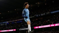 Menghadapi Spurs di Etihad Stadium, Minggu (22/1/2017) dinihari WIB, City  membuka skor lewat gol Leroy Sane pada menit ke-49. Reuters/Andrew Yates.