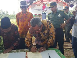 Kementan Dukung UPSUS Panen Raya Padi Ladang di Kabupaten Bangka