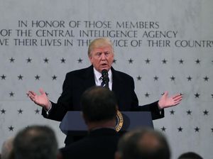 Kunjungi Markas CIA, Presiden Trump: Kita Harus Singkirkan ISIS