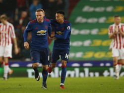 Gol Rooney di Injury Time Selamatkan MU dari Kekalahan