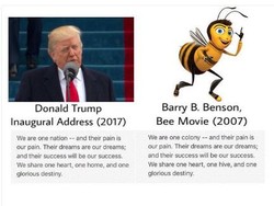 Selain Bane, Donald Trump Juga Contek Bee Movie?