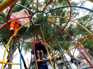 Taman Kota Hiasi Sepanjang Sungai Cisadane Tangerang