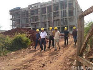 Pembangunan Markas Polres Tangsel Sudah 70 Persen