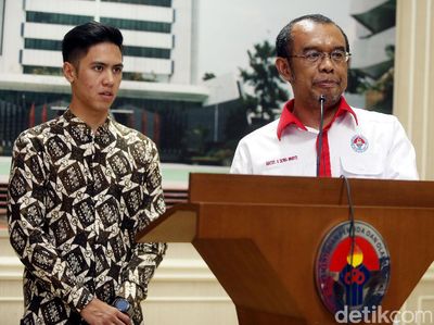 Pebalap Ali Adrian Sowan ke Kantor Kemenpora