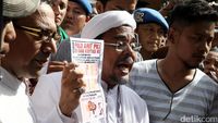 Diperiksa 4 Jam, Habib Rizieq Dicecar 23 Pertanyaan