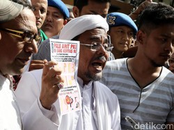 Belum Dipanggil, Habib Rizieq Urung Hadir di Sidang Ahok