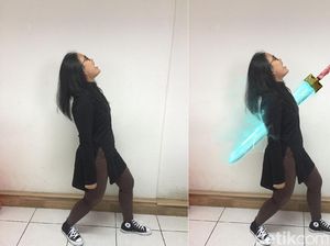 Cara Buat Foto Efek Pedang Goblin