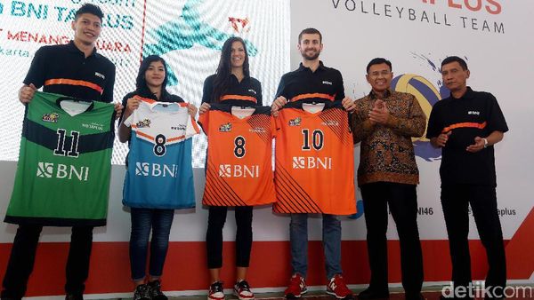 Jakarta BNI Taplus Turunkan Tim Putra dan Putri di Proliga 2017