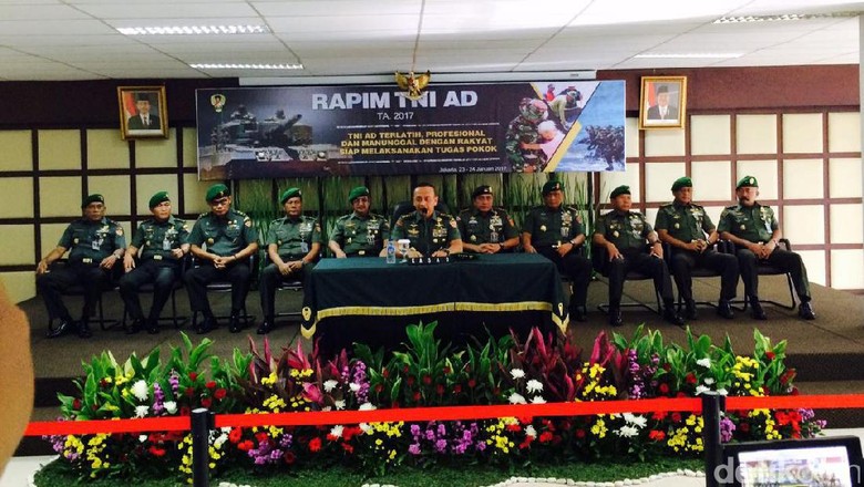 TNI AD Gelar Rapim, Bahas Pangkalan hingga Penambahan Personel TNI AD Gelar Rapim, Bahas Pangkalan hingga Penambahan Personel
