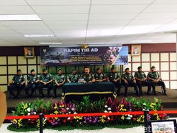 TNI AD Gelar Rapim, Bahas Pangkalan hingga Penambahan Personel