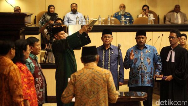 DPD Lantik Dua Anggota Pergantian Antar Waktu