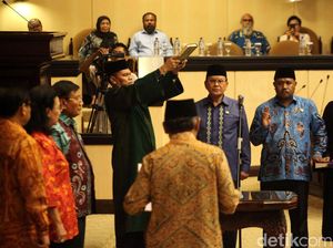 DPD Lantik Dua Anggota Pergantian Antar Waktu