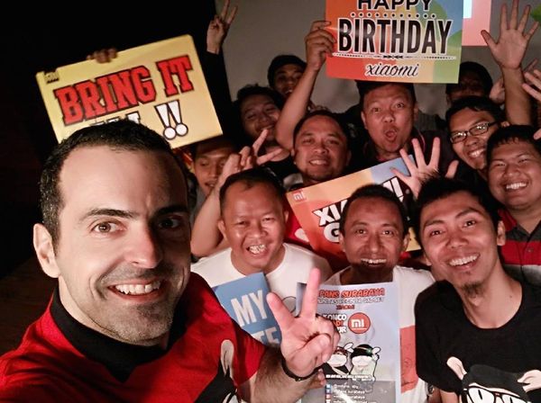 Kenangan Manis Hugo Barra Bersama Fans Xiaomi