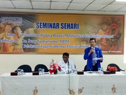 Sumarsono Ajak Mahasiswa Lestarikan Seni dan Budaya Betawi