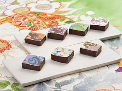 Wah, Cantiknya Cokelat Bermotif Kimono Tradisional Jepang!