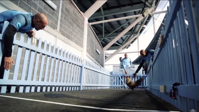 Adu Balap Ayam ala Pemain-Pemain Manchester City