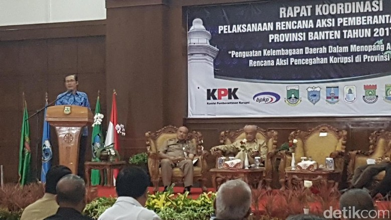 Pimpinan KPK Ingatkan Agar Tidak Ada Jual Beli Jabatan di Banten