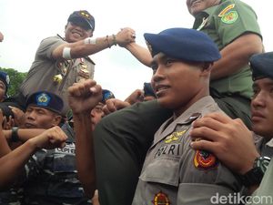 Bangun Soliditas, Polda Jabar dan Kodam Siliwangi Gelar Apel Bersama