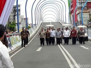 Kementerian PUPR Awasi Jembatan Pelangi Antapani Selama Setahun