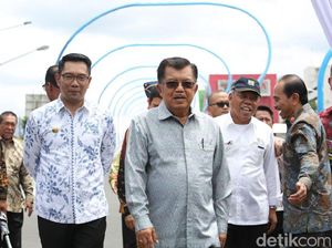 JK Ingin Jembatan Pelangi Bandung Jadi Proyek Percontohan Nasional