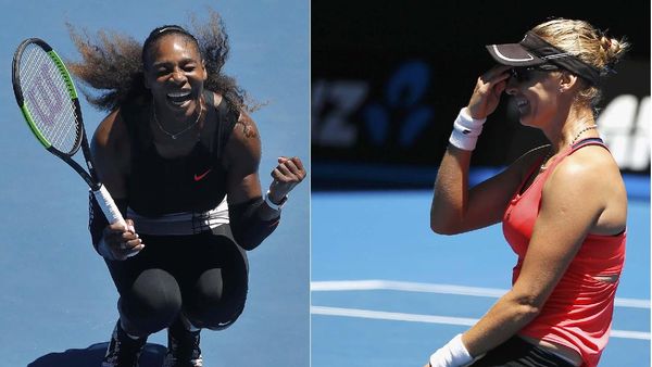 Bahagianya Serena dan Mirjana Lucic-Baroni