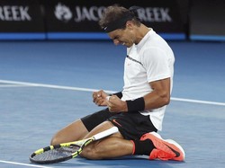 Enggan Pikirkan Potensi Final Lawan Federer, Nadal Hanya Fokus ke Semifinal