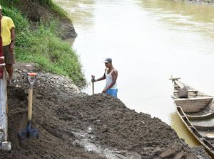 Tambang Pasir di Sungai Cikao Purwakarta Ditutup