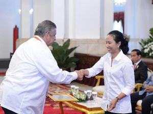 Dirut PLN Dapat Penghargaan di Istana Negara