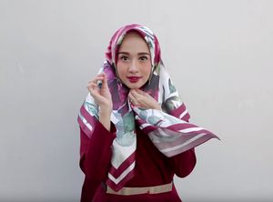 Tampil Cantik ke Acara Formal dengan Tutorial Hijab Ala Laudya Cynthia Bella