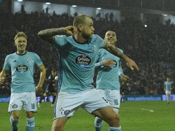 Alaves merekrut John Guidetti dari Celta Vigo dengan ongkos 4 juta euro. Bagi Alaves, Guidetti pun menjadi pemain termahal dalam sejarah mereka. (Foto: Octavio Passos/Getty Images)
