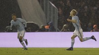 Gol Celta Vigo didapat lewat gol bunuh diri Danilo dan tendangan Daniel Wass. Sementara Madrid membalas lewat Ronaldo dan Lucas Vazquez. REUTERS/Miguel Vidal.