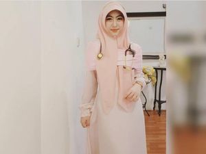 Hijab Syari Ala Dokter Cantik Shindy Putri, Adik dari Oki Setiana Dewi