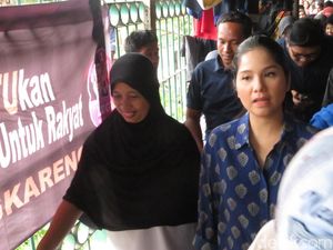 Annisa Pohan ke Korban Kebakaran: Sabar, Bencana Datang Tiba-tiba
