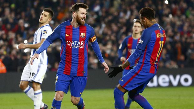 Pujian Luis Enrique untuk Messi dan Denis Suarez