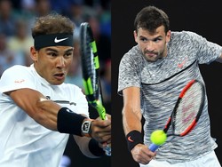 Nadal vs Dimitrov: Siapa Susul Federer ke Final?
